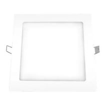 Luminaria LED Plafon Quad Embutir Branca Bivolt 4000K 12W 03209B Ourolux