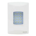 Luminária Sinal Emergência Embutir Led Branco Bivolt 25684 Segurimax