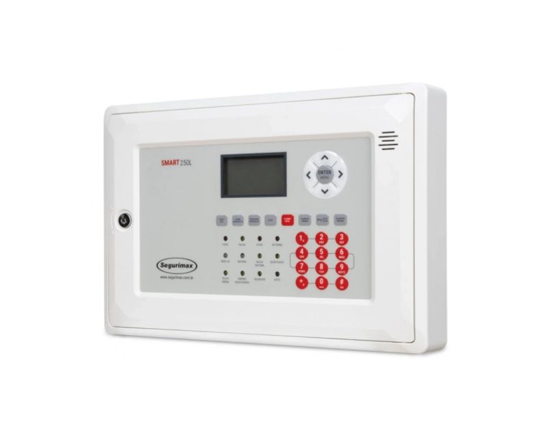 Central Alarme Incêndio Endereçável 100/240Vca Com Bateria 28848 Segurimax