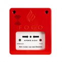 Acionador Manual Com Sirene 12/24V Sistema Alarme 27706 Segurimax