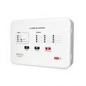 Central Alarme Incêndio Convencional Bivolt Bateria 24V 26823 Segurimax
