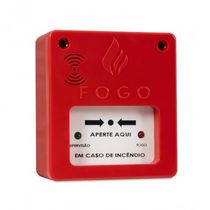 Acionador Manual Com Sirene Endereçável Compact 31232 Segurimax