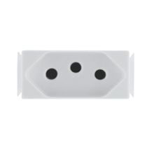 Modulo Tomada Br 2P+T 10A E011100110 Wetzel