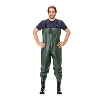 Jardineira Pvc Vd S/Susp C/Bota 42 Tam Gg 201 Pantaneiro