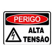 Placa Sinal Vn Ades Lis Perigo Alta Tensao 250X180Mm C0959A Brady