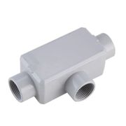 Condulete Al T 1" Npt Cz C/Tp C/V Pint Ip54 56106043 Tramontina Eletrica