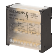 Bloco Distrib Barra 4P 80A 500V 5ST2501 Siemens