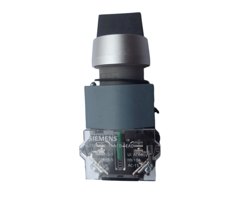 Comutador Red 3Pospt 22Mm 2Na 3SB71302AM101NA0 Siemens - Dimensional