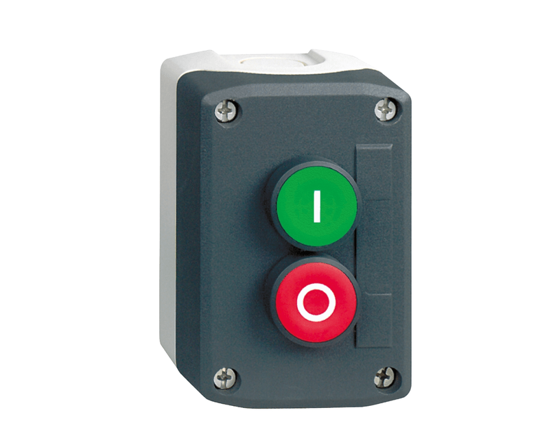 Botoeira Mont Pc Cz Cl 2Bot 1Na+1Nf XALD213 - Schneider - Dimensional