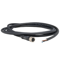 Conector Sensor Fêmea Reto Pu 4 Pinos M8 5M XZCP0941L5 Telemecanique