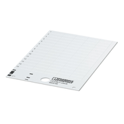 Identificador Pvc Branco 0828795 Phoenix Contact