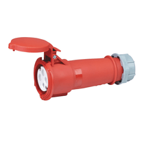 Plugue Industrial Acopoplamento Femea Tetrapolar 32A 380-440V Vermelho CIWD32P4H6E53 WEG