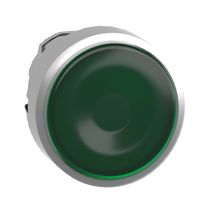 Front Bot Ilum Red Fac Met Vd F22Mm Ret Mola ZB4BA38 - Schneider