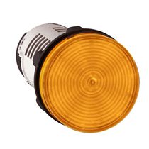 Sinaleiro Redondo Plastico Laranja 22mm 24V Led XB7EV08BP Schneider