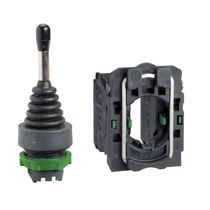 Manipulador Comando 3 Posições Lent 22mm 1NA XD5PA12 Schneider