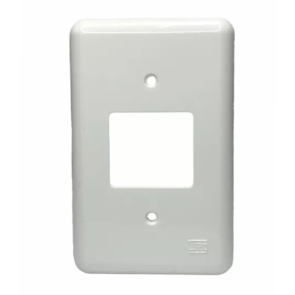 Placa Modulo 2 Postos 4X2 Br Klin 13327766 WEG - Dimensional