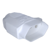 Plugue Femea 180Â° 2 Polos + Terra 20A Branco Ic45 13303227 WEG