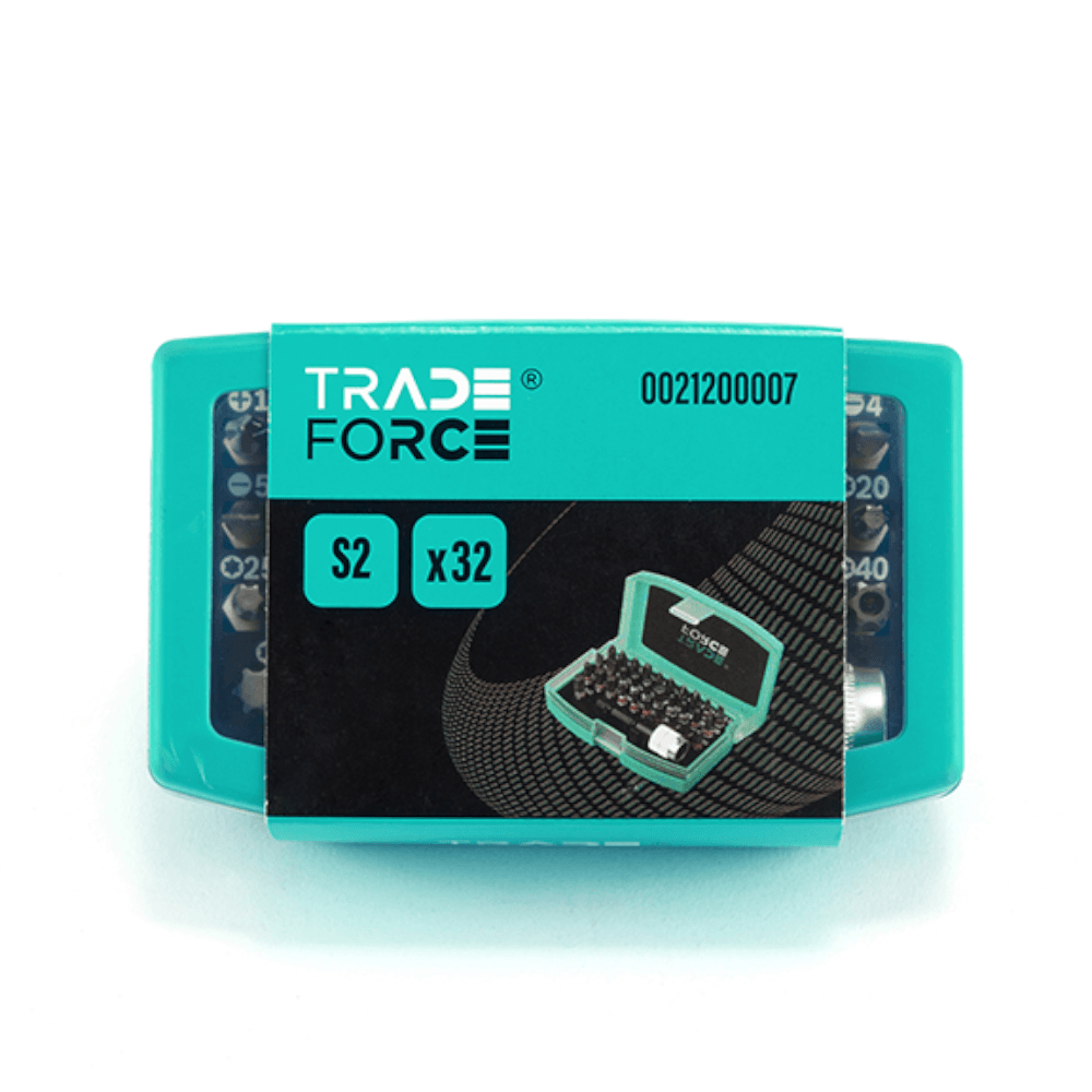 Jogo De Bits 32 Peças 0021200007 TradeForce - Dimensional