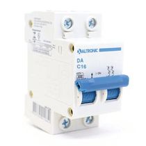 Disjuntor Mini Bipolar Curva C 3KA 16A 5DA3C216A Altronic