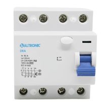 Interruptor Diferencial Residual 4 Polos 40A 30Ma A64040A030 Altronic