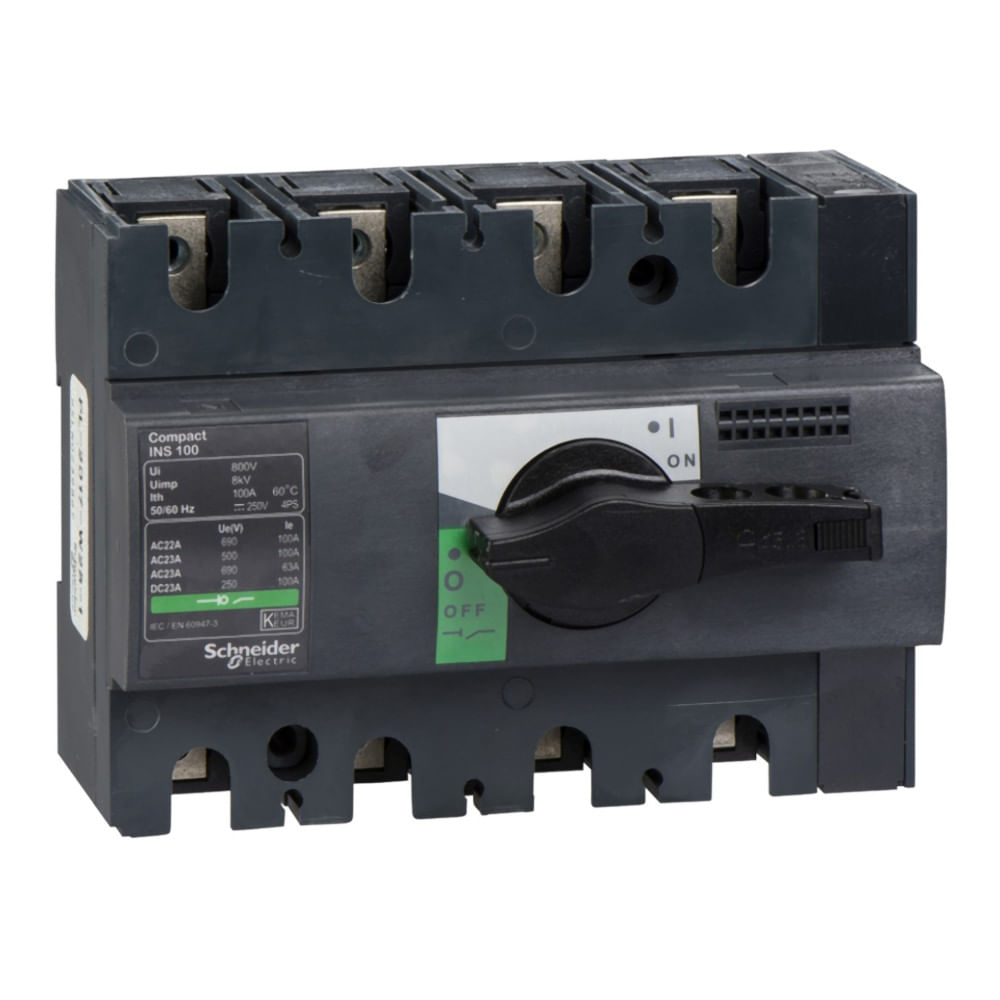 Interruptor Seccionadora Tripolar 200A 440V 13Ka 6Na+6Nf