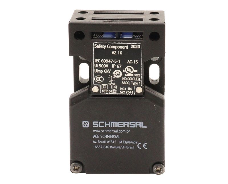 Chave De Segurança Azul 16 zvrk-M20 | Dimensional - Dimensional