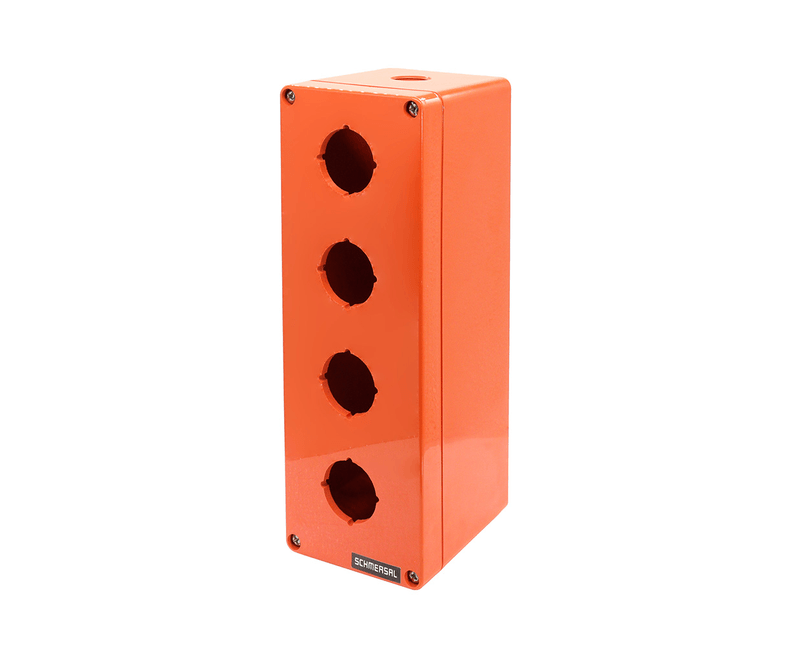 Caixa-ABS-P4-0430-C-Laranja-80x230x85