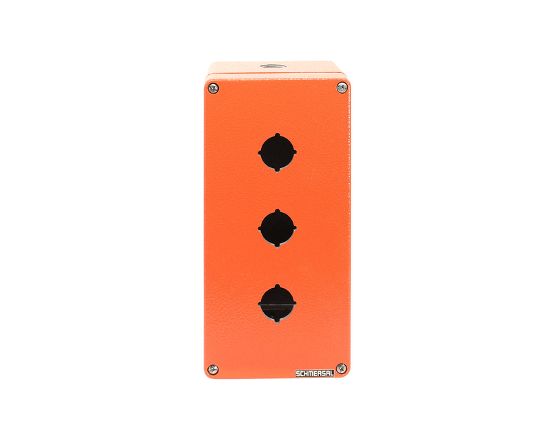 Caixa Alumínio P3/0322-C Laranja 100x200x80 | Dimensional