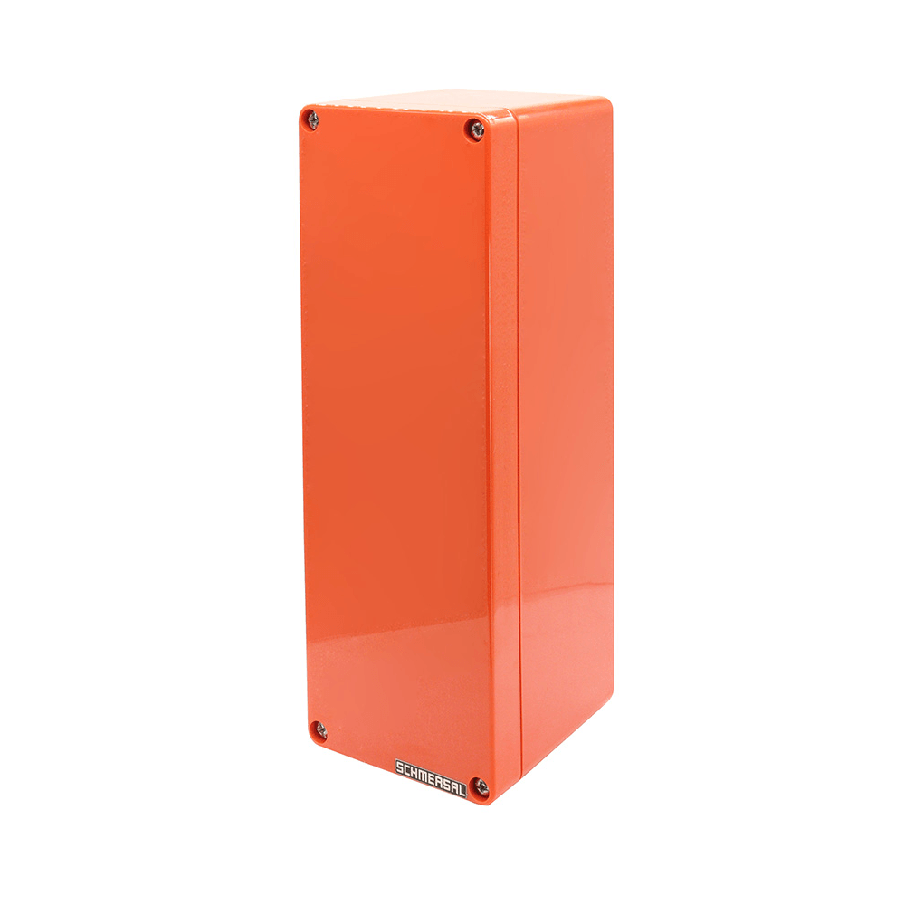 Caixa ABS 80x230x85 Laranja Sem Furo | Dimensional - Dimensional