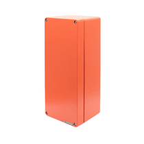 Caixa Alumínio 100x245x80 Laranja Ace Schmersal
