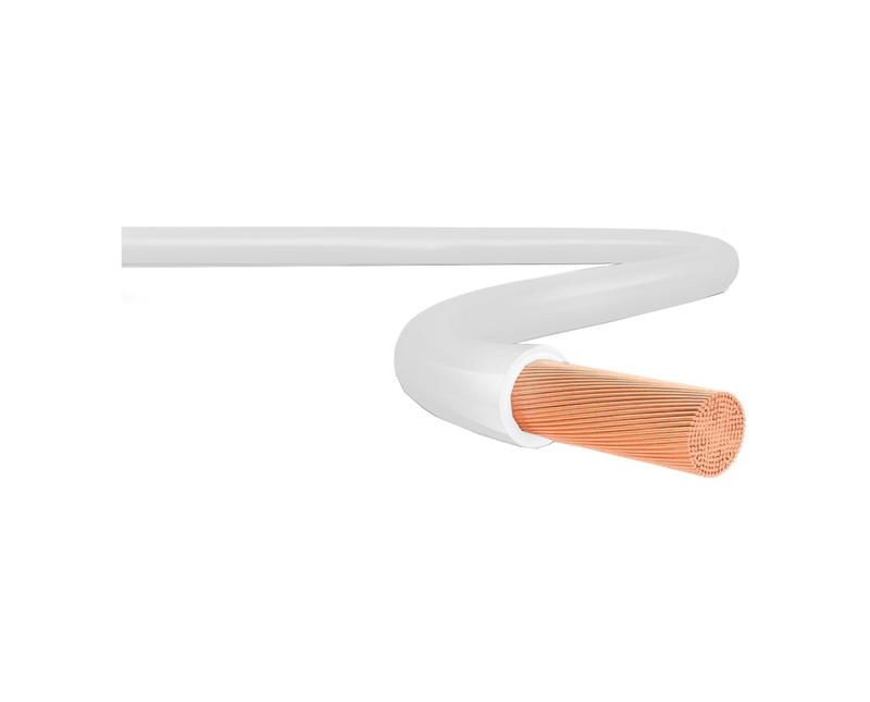 Cabo Flexível 1,5mm 750V 70 Graus Branco