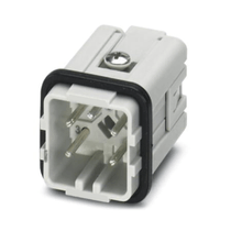 Porta Contato Macho 4P+T 10A PD04SM Kap