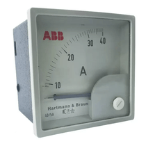 Amperímetro Analógico Bm 96X96mm Ca 100A/60Mv Ampbmligshunt60M AMPBMLIGSHUNT60MV90O96X96100A ABB