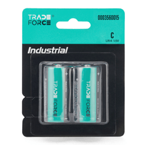 Pilha Alcalina 1,5V Tamanho C 2 Unidades LR142B TradeForce