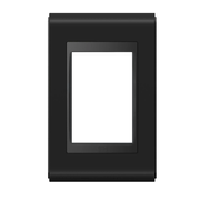 Placa Embutida 3 Postos 4X2" Preto 3 Posiçoes Refinatto 13978019 WEG