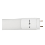 Lâmpada LED T8 Tubular G13 60cm 4000K Luz Branca Quente Bivolt 9W Super LED Tube Ourolux