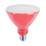 Lâmpada LED PAR38 E27 Vermelho Bivolt 16W Super LED Colors Ourolux