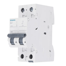 Disjuntor Mini Bipolar 2A 220/380VCA C 4,5KA Sentron 5Sl32027Mb Siemens