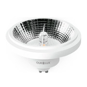 Lâmpada LED Ar111 GU10 2700K Luz Amarela Bivolt 12W 20137D Ourolux