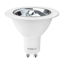 Lâmpada LED Ar70 GU10 6500K Luz Branca Fria Bivolt 4,5W 20121 Ourolux