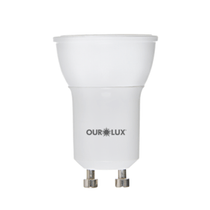 Lâmpada LED GU10 2700K Luz Amarela Bivolt 3,5W 36G 20066D Ourolux