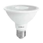 Lâmpada LED PAR30 E27 2700K Luz Amarela Bivolt 9,8W 36G 20105D Ourolux