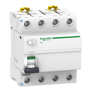 Interruptor Diferencial Residual Tetrapolar 63A 415V 30Ma A/C A9R71463 Schneider