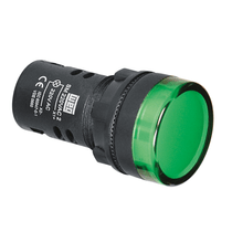 Sinaleiro Redondo Plástico Verde 22,0Mm 24Vca LED CEWSM2E26 WEG