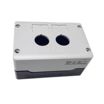 Botoeira Comando Vazia Policarbonato 2 Furos 22mm PBW2 WEG