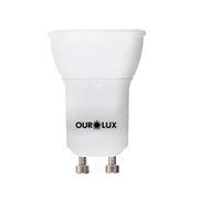 Lâmpada LED Dicroica 6500K Luz Branca Fria Bivolt 4W 20062 Ourolux