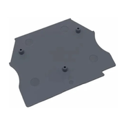 Tampa Conector Passagem Poliamida Cinza 2,5 Mm TFBTWP2,510 WEG