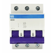 Disjuntor Mini Tripolar 50A 380/400VCA Curva B 10KA MDWHB503 WEG