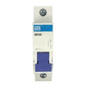 Disjuntor Mini Monopolar 25A 220/380VCA Curva C 10KA MDWHC25 WEG