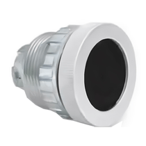 Frontal Botão Redondo Faceta Metalizado Preto F30Mm Pulso/Soco B301 Ace Schmersal